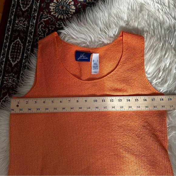 JH Collectables Orange Knit Tank Top - Picture 7 of 9